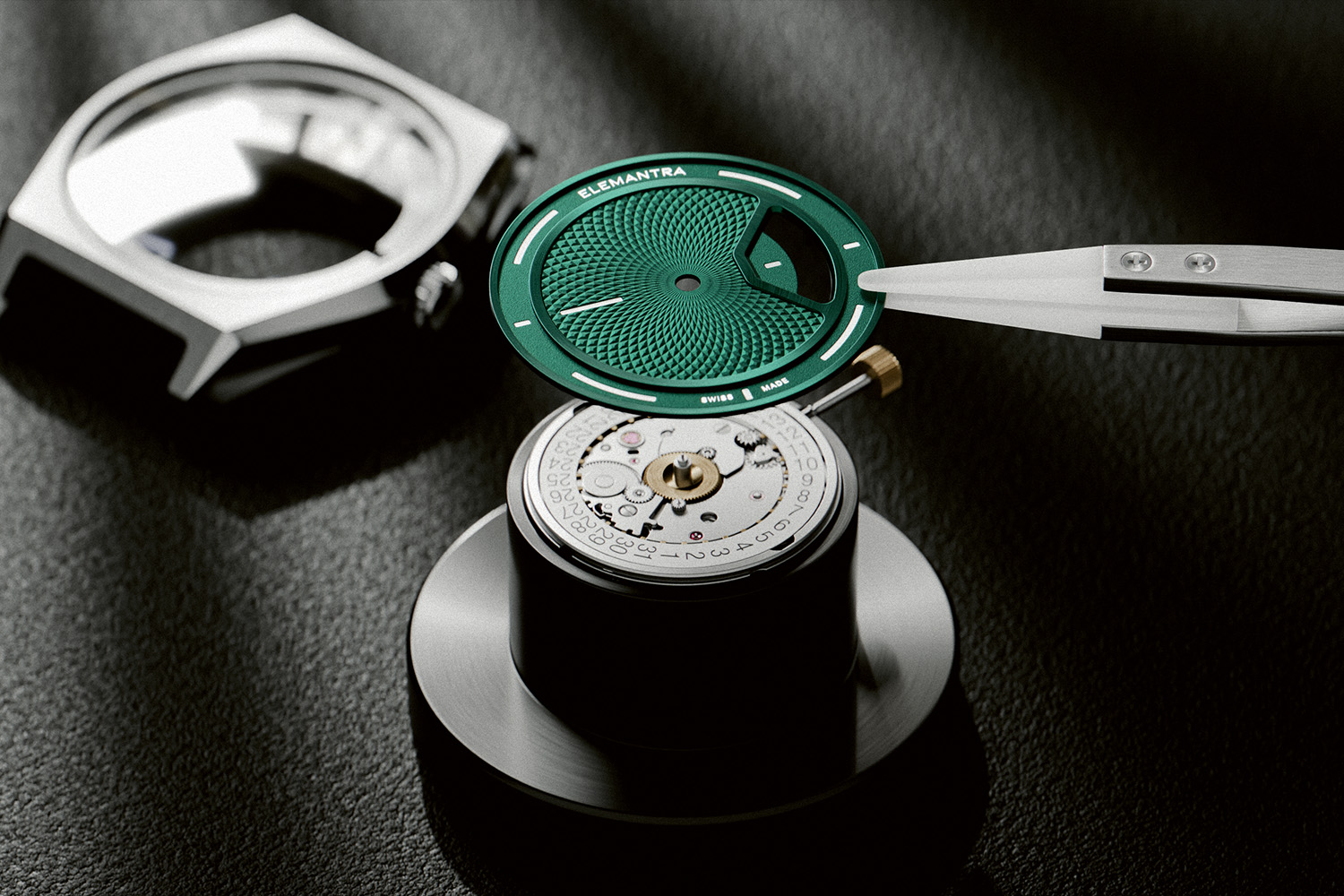 Elemantra NOVA-H01 montre mécanique détail produit