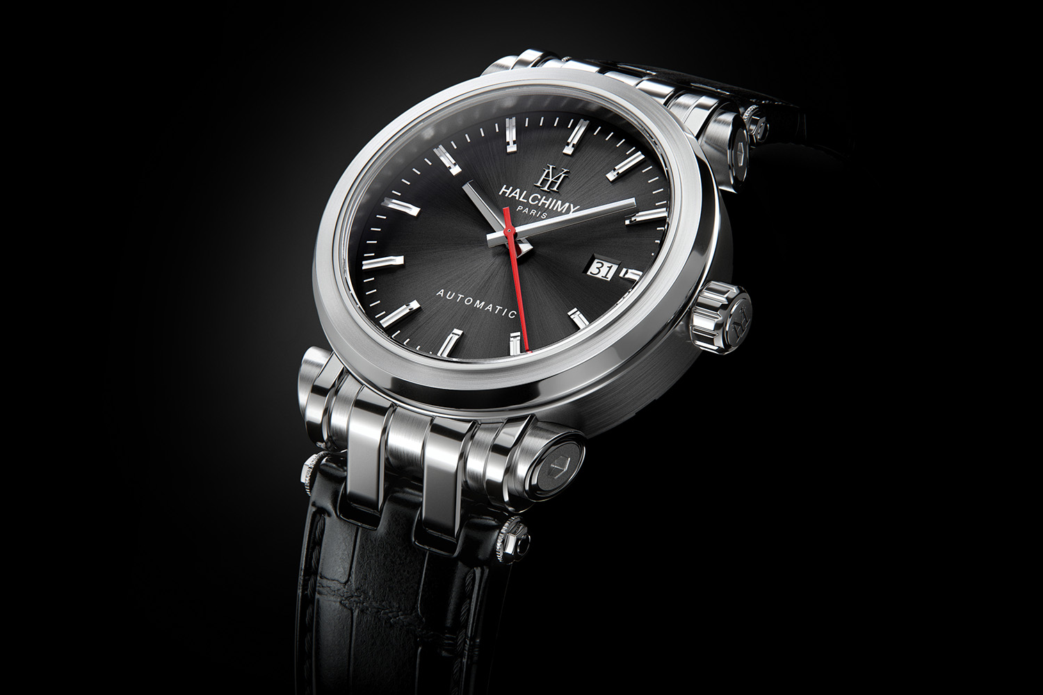 HHalchimy Audace montre mécanique détail produit