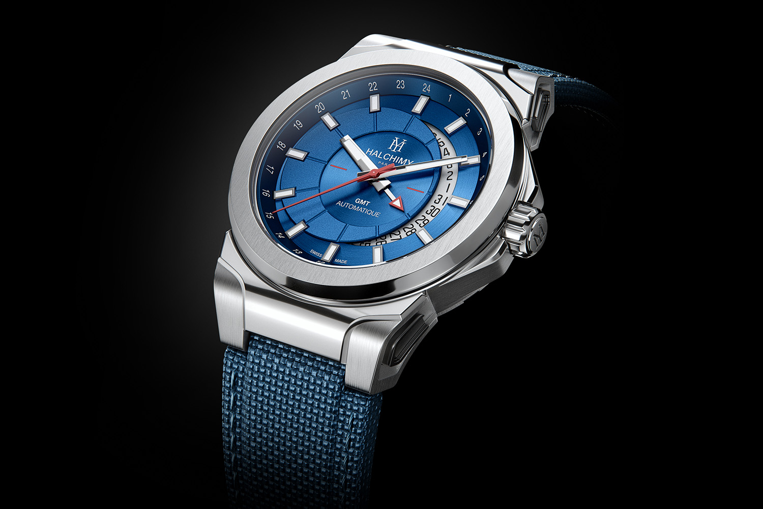 Halchimy Intuition montre mécanique détail produit